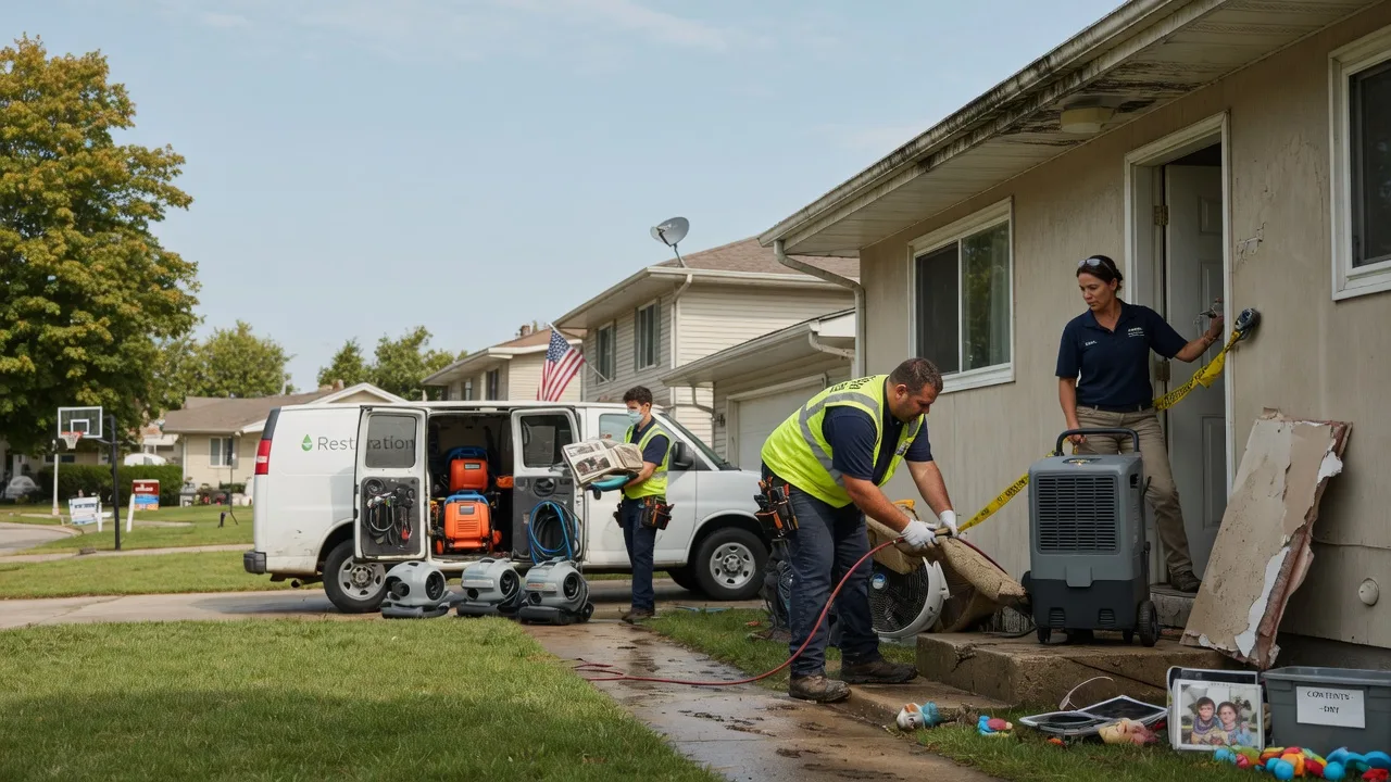Water Damage Restoration in Alverda, PA near me